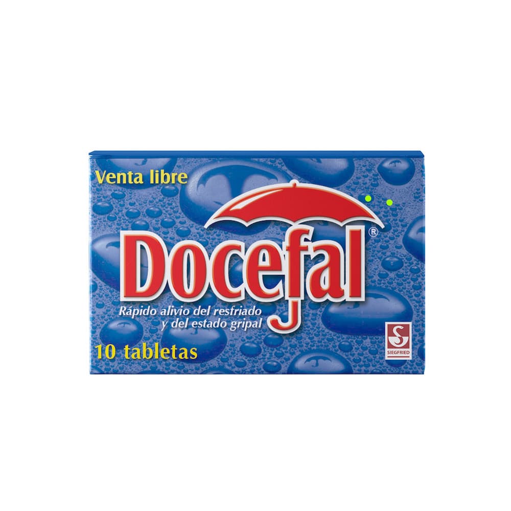 Docefal Tabletas Caja X 10