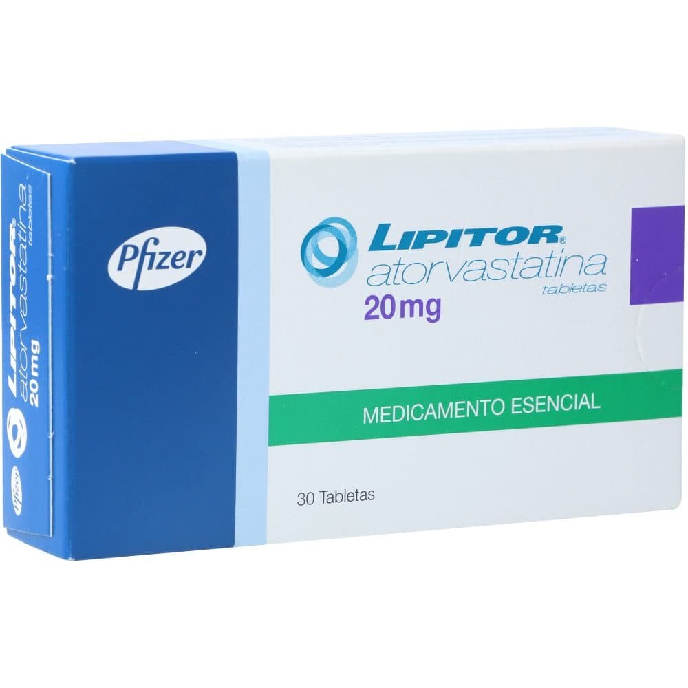 Lipitor Tabletas 20Mg Caja X 30