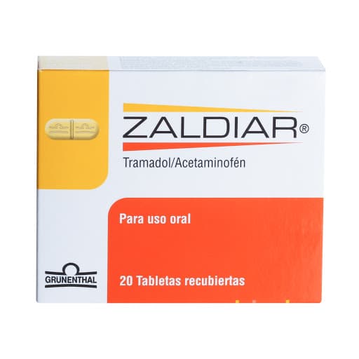 Zaldiar (325+37.5)Mg Caja X 20 Tabletas Recubiertas
