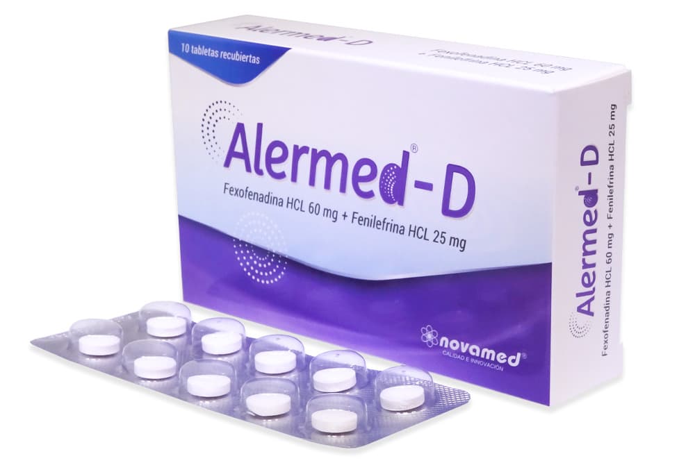 Alermed D (25+60)Mg Tabletas Recubiertas Caja X 10