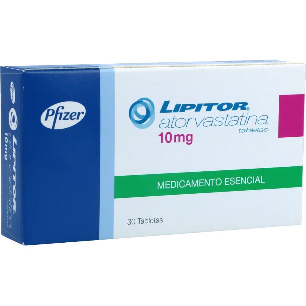 Lipitor Tabletas 10Mg Caja X 30
