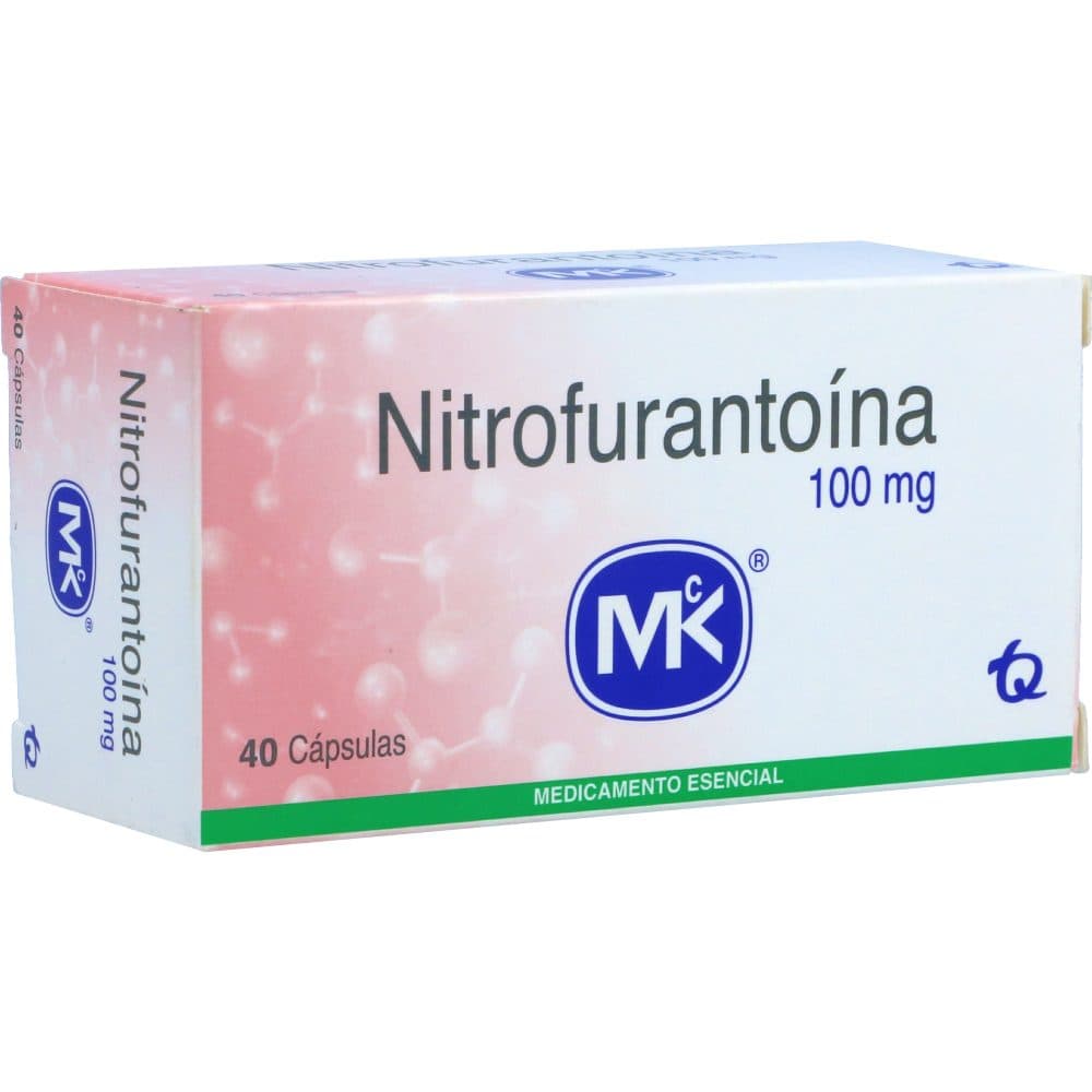 Nitrofurantoina Cápsulas 100Mg Caja X 40