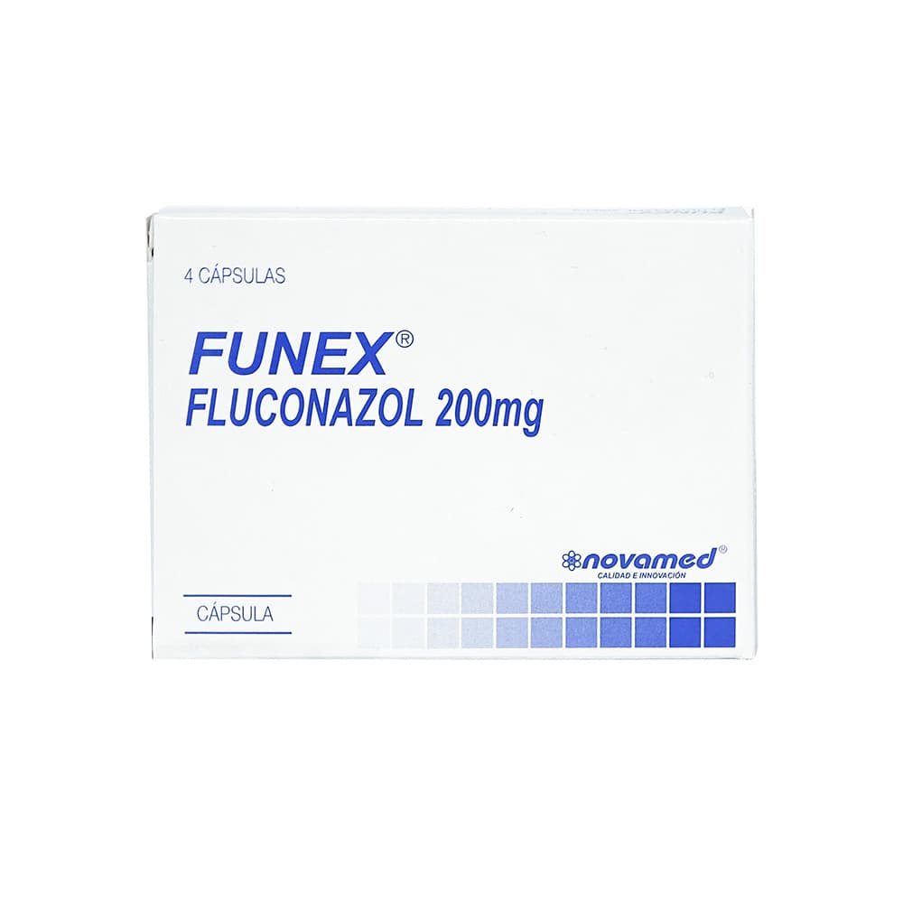 Funex 200Mg Capsula Caja X 4