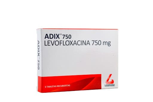 Adix 750Mg Caja X 5 Tabletas Recubiertas