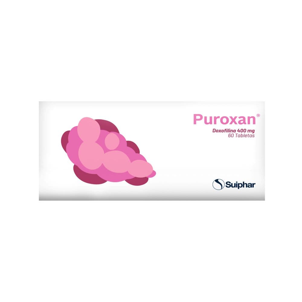 Puroxan 400Mg Caja X 60 Tabletas