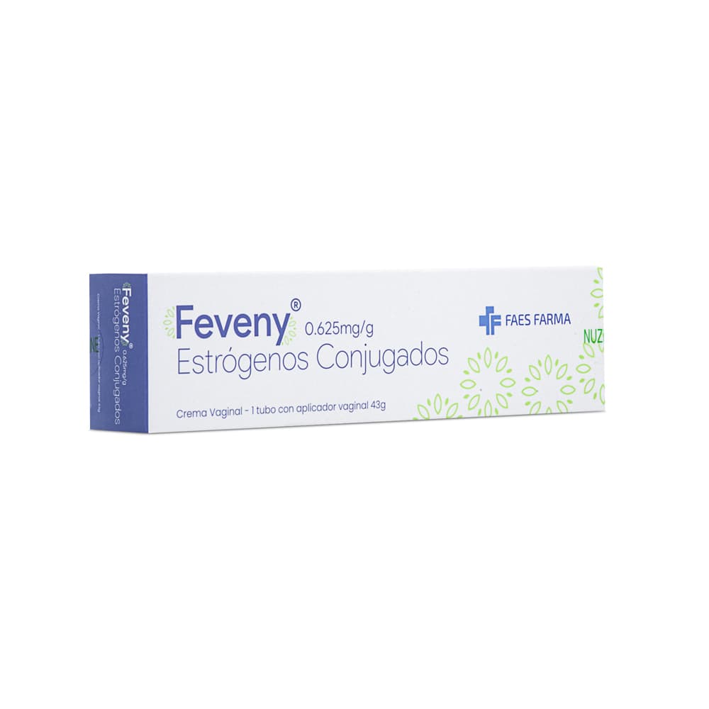 Feveny+Aplicador 0.0625% Crema Vaginal Tubo X 43Gr