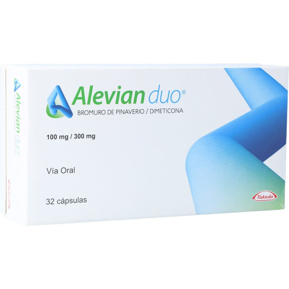 Alevian Duo Cápsulas (300+100)Mg Caja X 32