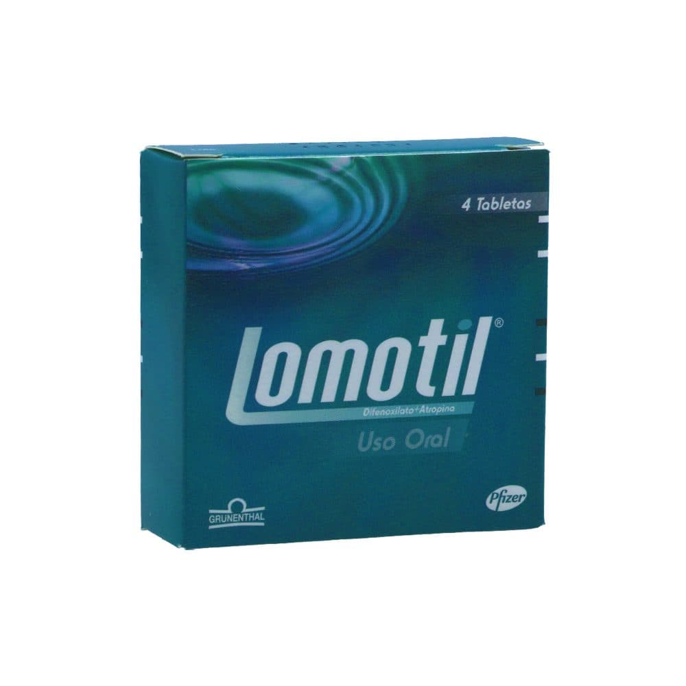 Lomotil Uso Oral Caja X 4 Tabletas