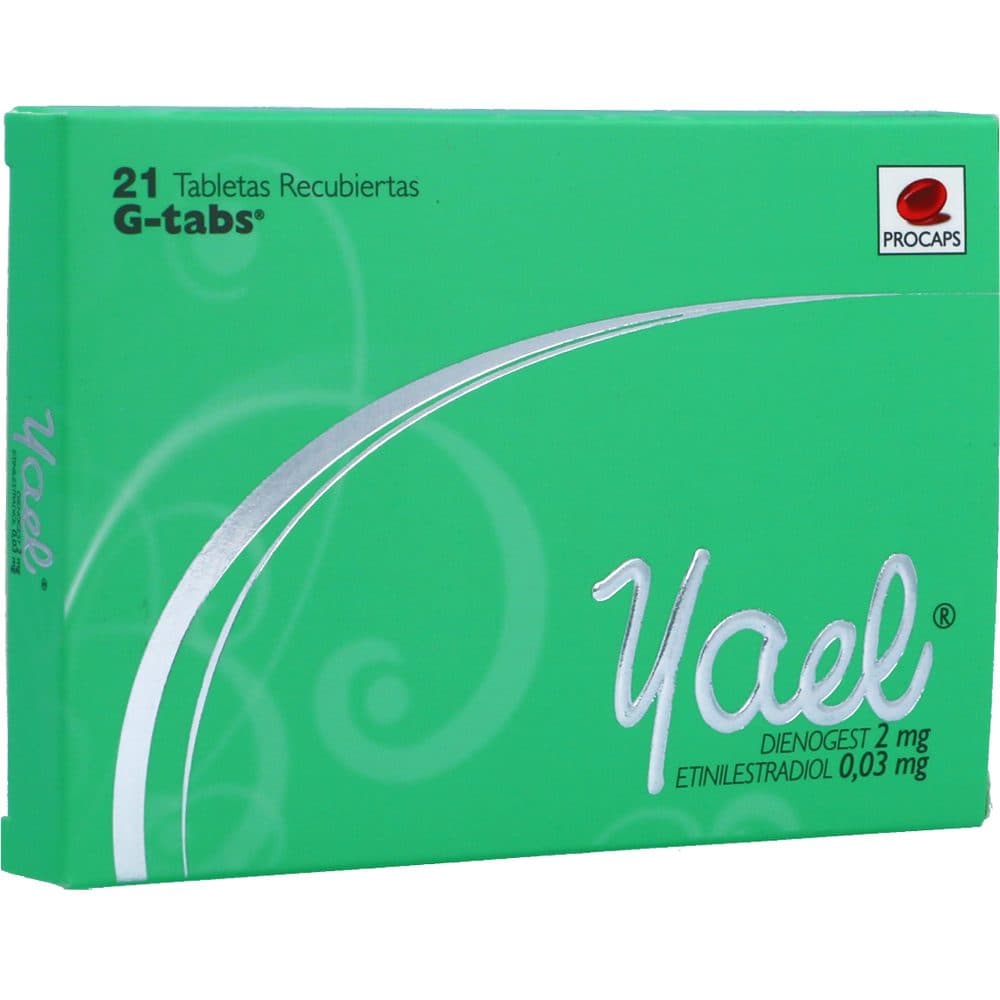 Yael (2+0.03)Mg Caja X 21 Tabletas Recubiertas