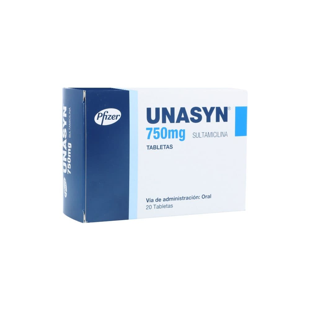 Unasyn Tabletas 750Mg Caja X 20