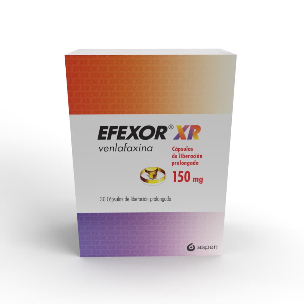 Efexor Xr Cápsulas Liberación Prolongada 150Mg Caja X 30