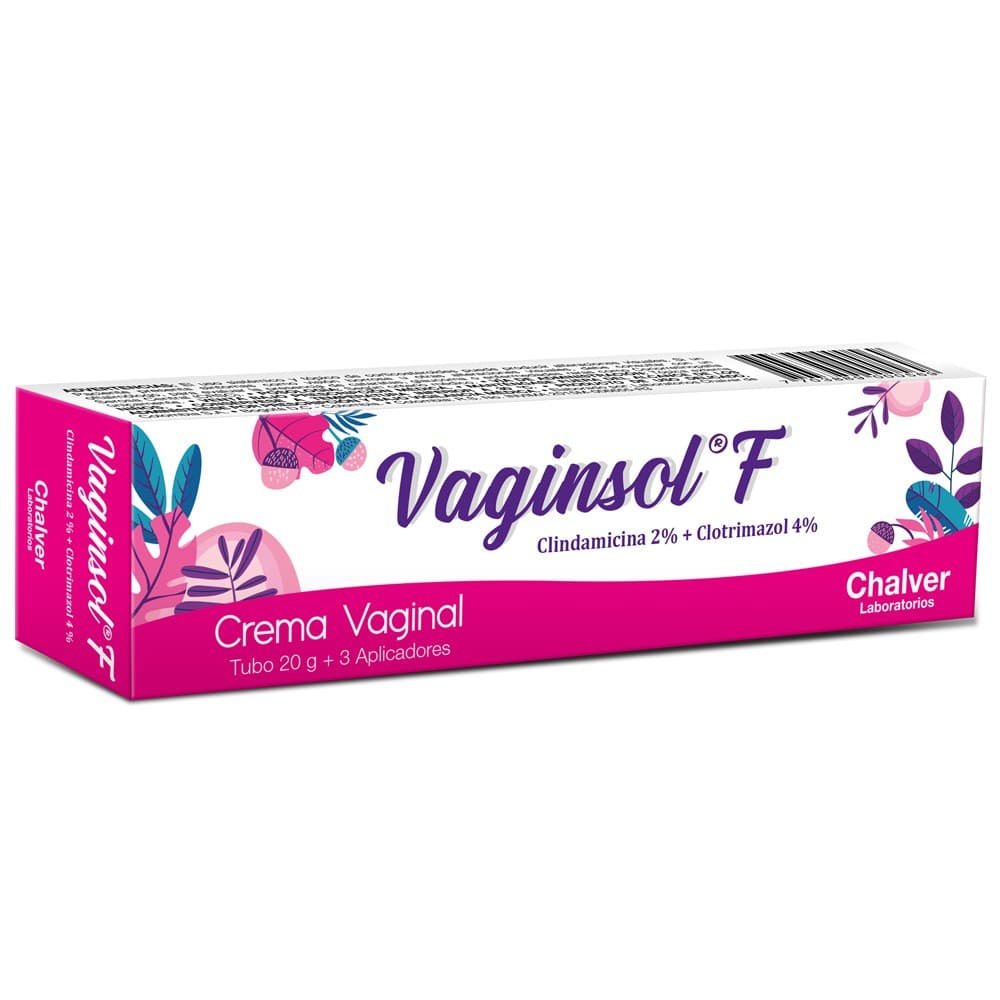 Vaginsol F 3 Aplicadores (4+2)% Crema Vag Tubo X 20 Gr