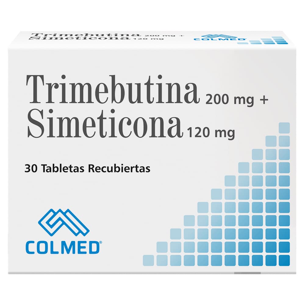 Simeticona+Trimebutina (120+200)Mg Tab Rec Caj X 30 Colmed