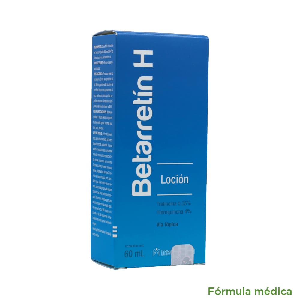 Betarretin H (4+0.05)% Loción Tópica Frasco X 60 Ml