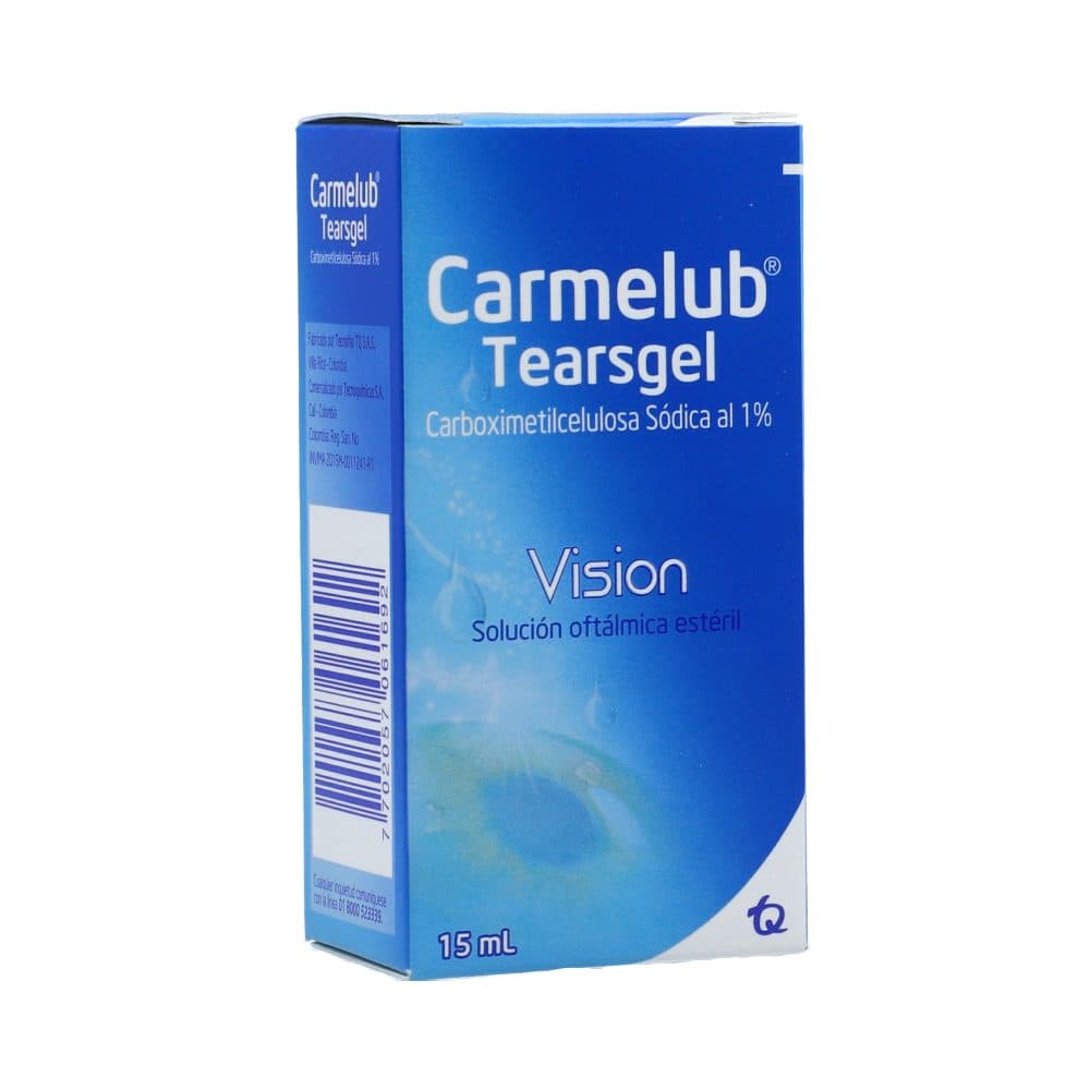Carmelub Tearsgel 1% Solución Oftalmica Frasco X 15 Ml