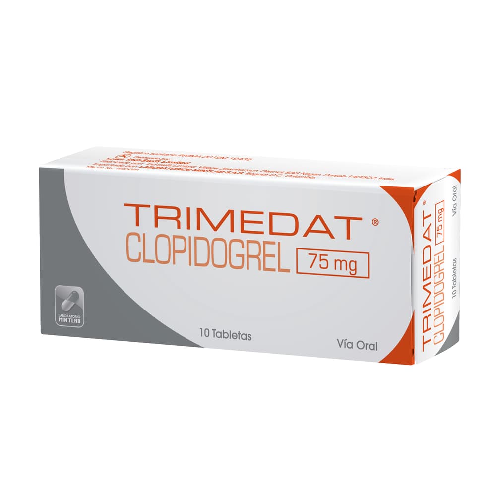Trimedat 75Mg Tabletas Recubiertas Caja Por 10