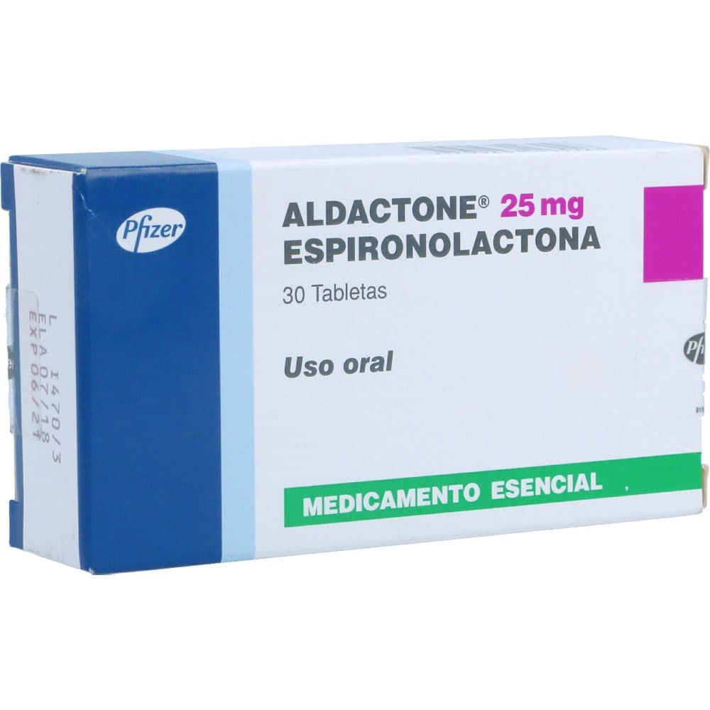 Aldactone Tabletas 25Mg Caja X 30