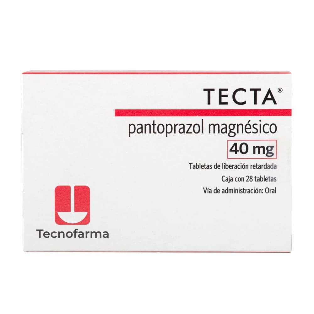 Tecta Tabletas De Liberación Retardada 40Mg Caja X 28