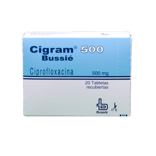 Cigram 500Mg Caja X 20 Tabletas Recubiertas