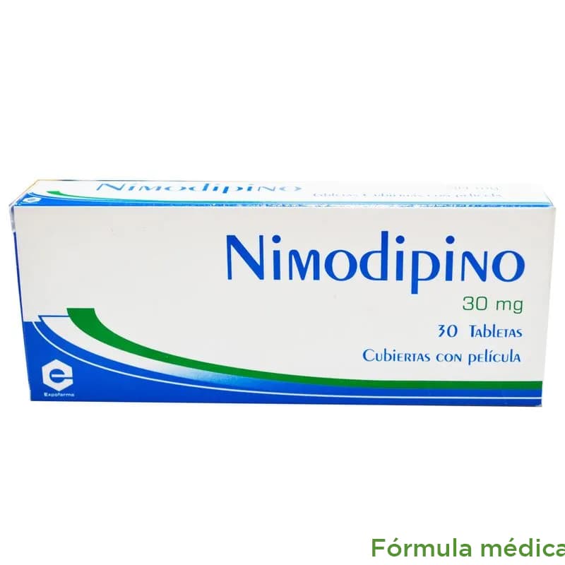 Nimodipina 30Mg Tableta Recubierta Caja X 30 Expofarma