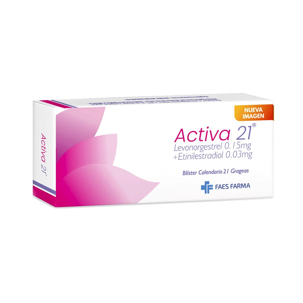Activa 21 Tabletas Recubiertas (0.03+0.15) Mg Caja X 21