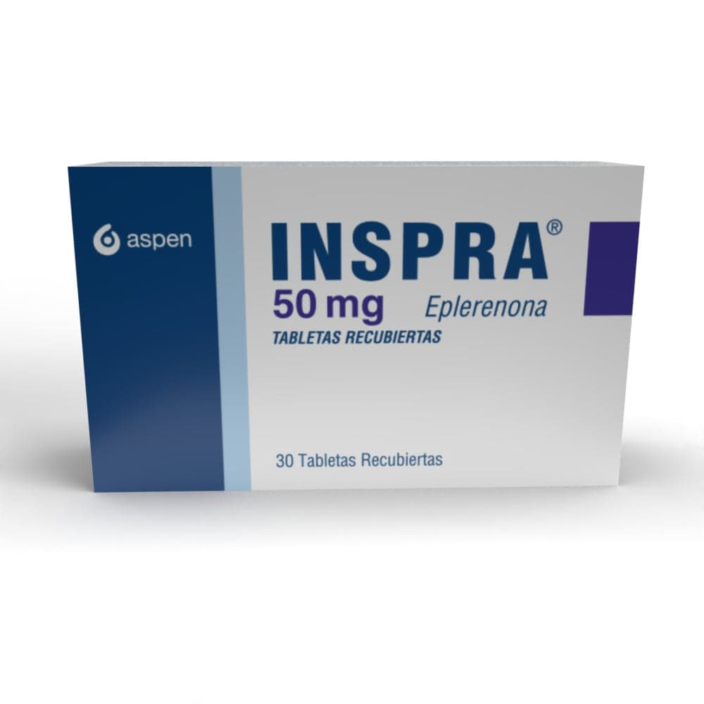 Inspra Tabletas Recubiertas 50Mg Caja X 30