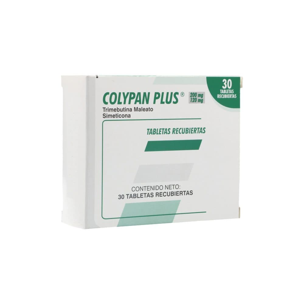 Colypan Plus (200+120)Mg Caja X 30 Tabletas Recubiertas