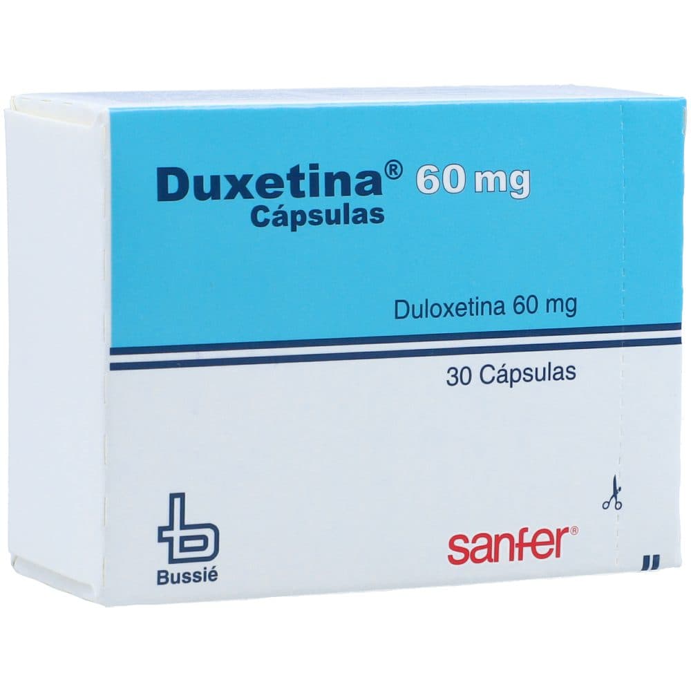 Duxetina 60Mg Caja X 30 Cápsulas