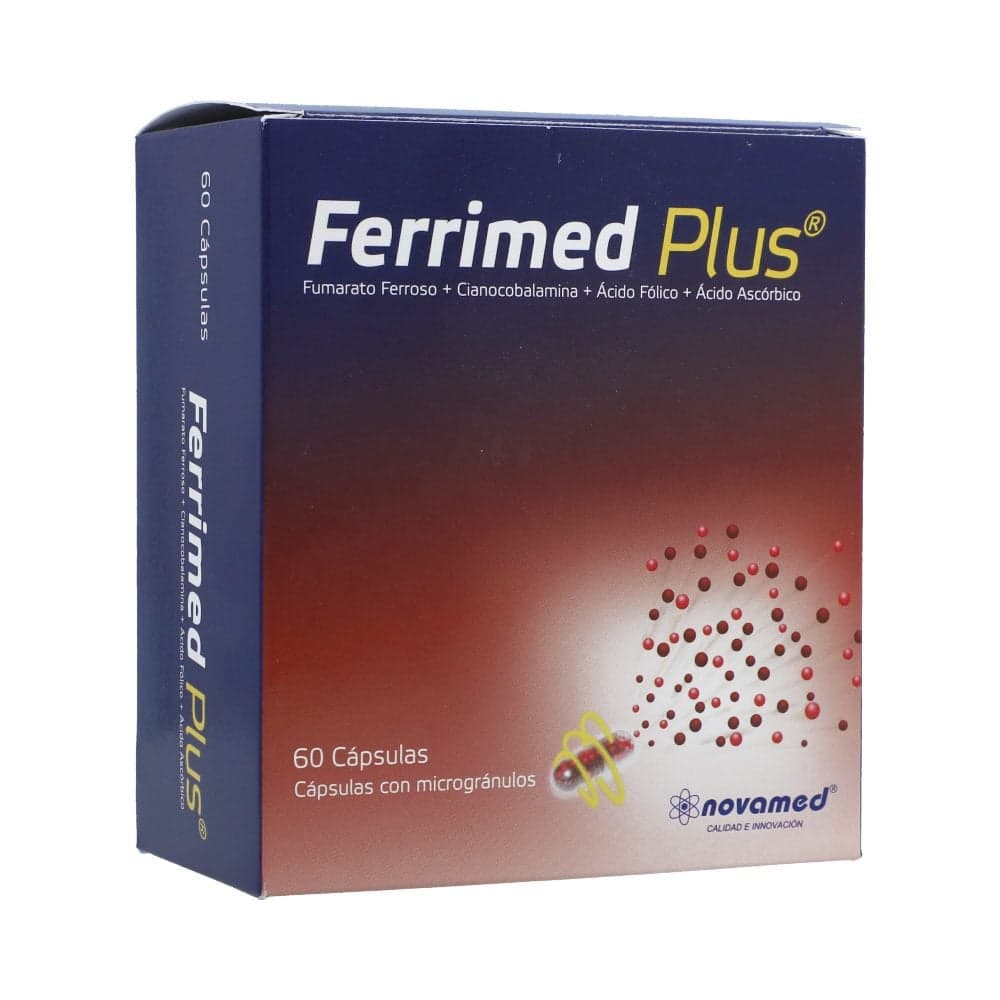Ferrimed Plus Cápsulas Con Microgránulos Caja X 60