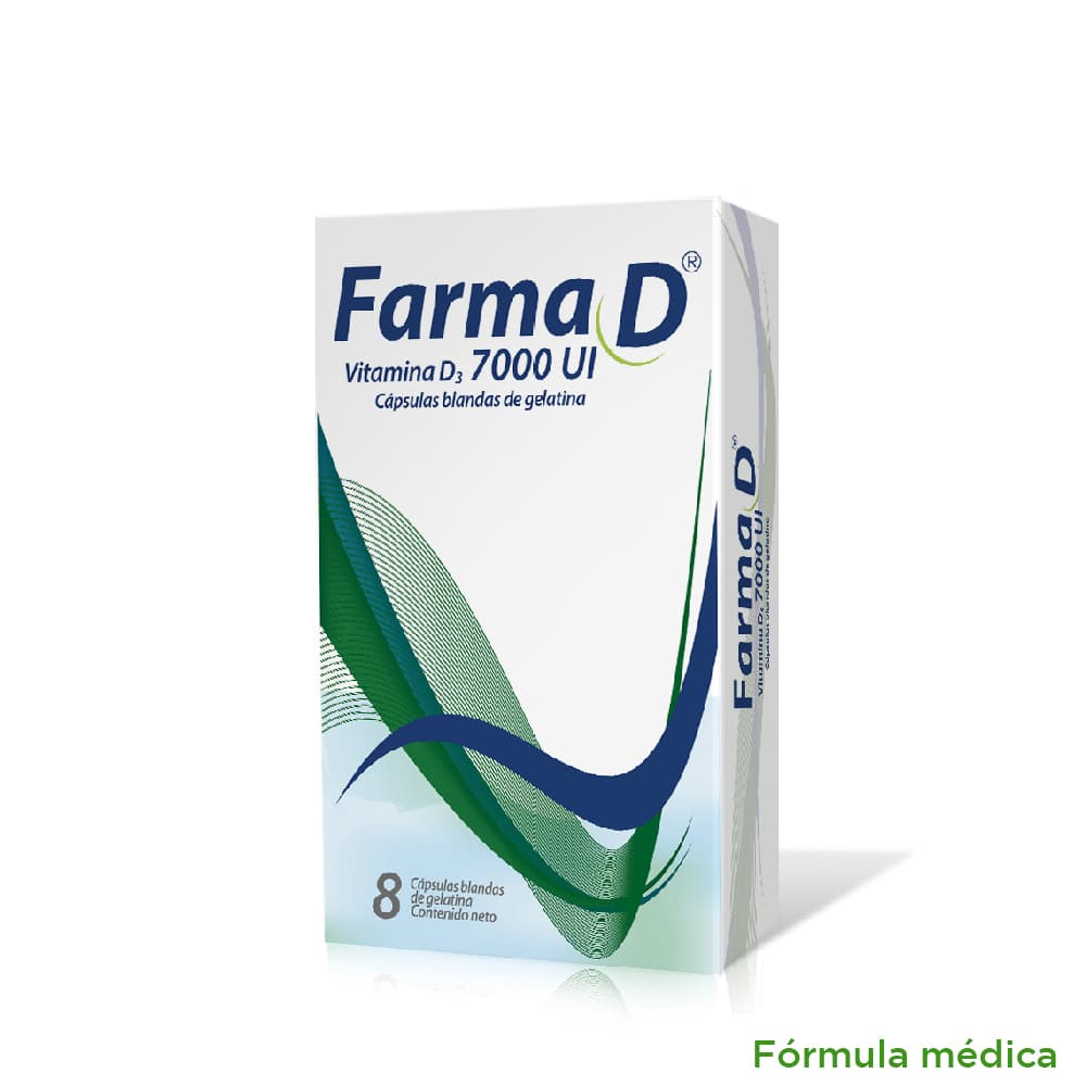 Farma D 7000Ui Caja X 8 Cápsulas Blandas