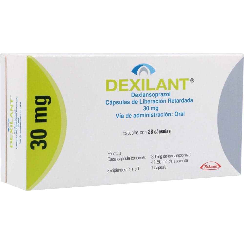 Dexilant 30Mg Caja X 28 Cápsulas Liberación Retardada