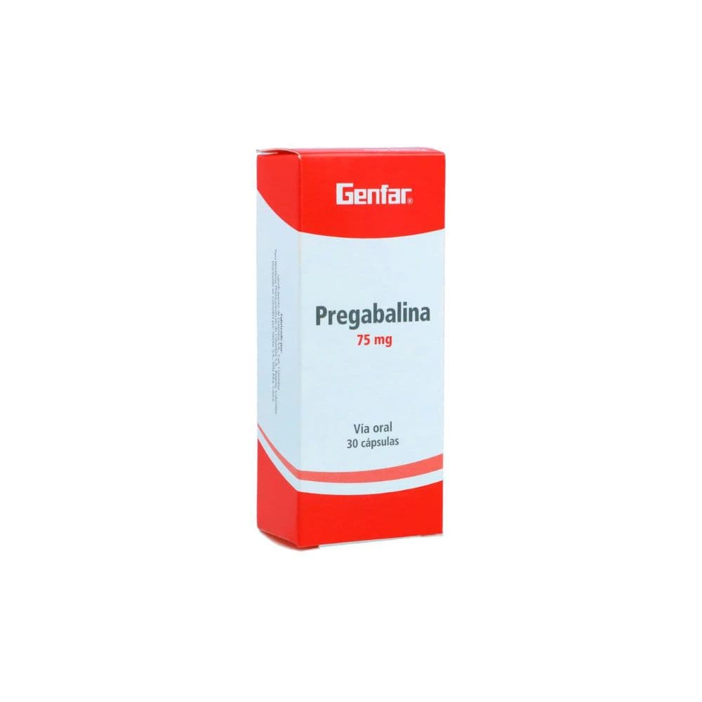 Pregabalina 75Mg Caja X 30 Cápsulas