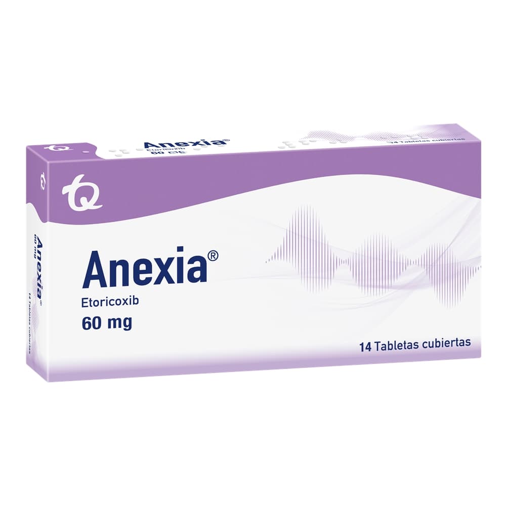 Anexia 60Mg Caja X 14 Tabletas Recubiertas