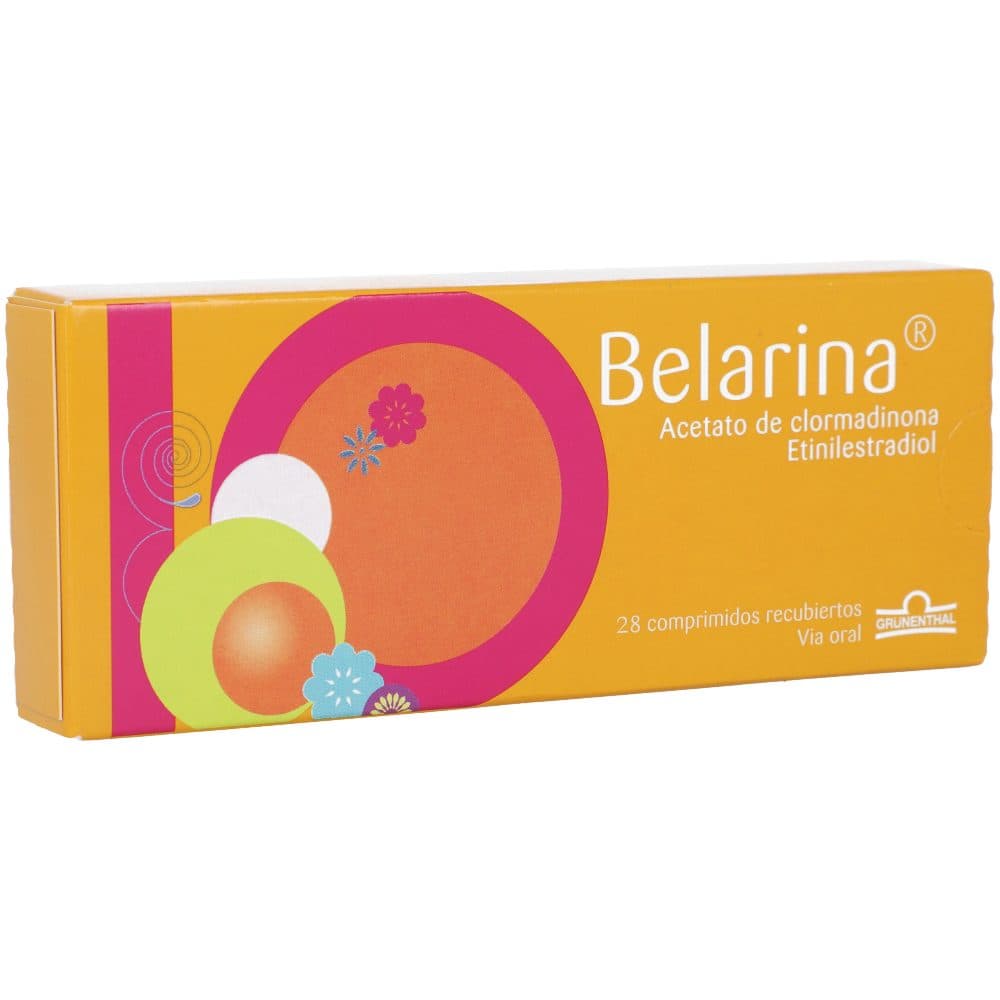 Belarina Tabletas Recubiertas Caja X 28