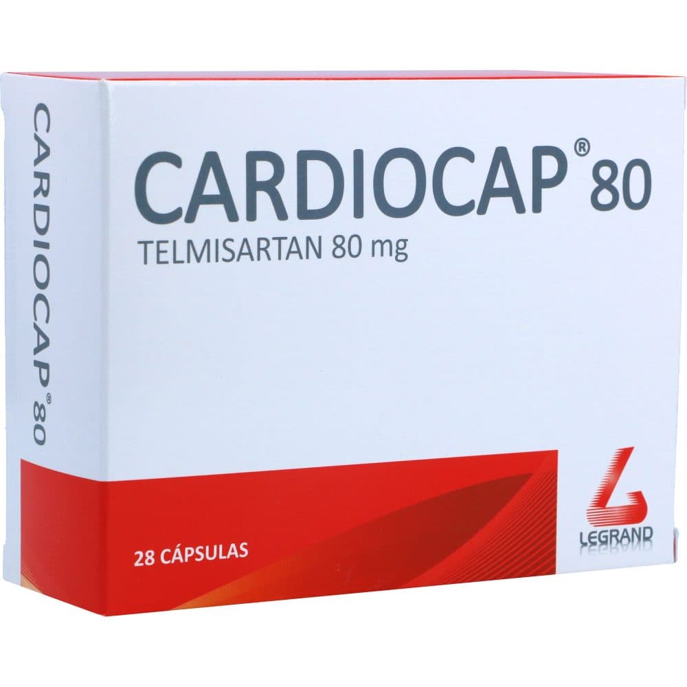 Cardiocap 80Mg Caja X 28 Cápsulas
