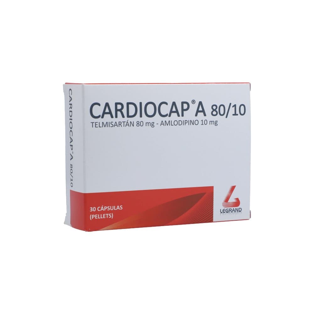Cardiocap A Cápsulas (80+10)Mg Caja X 30
