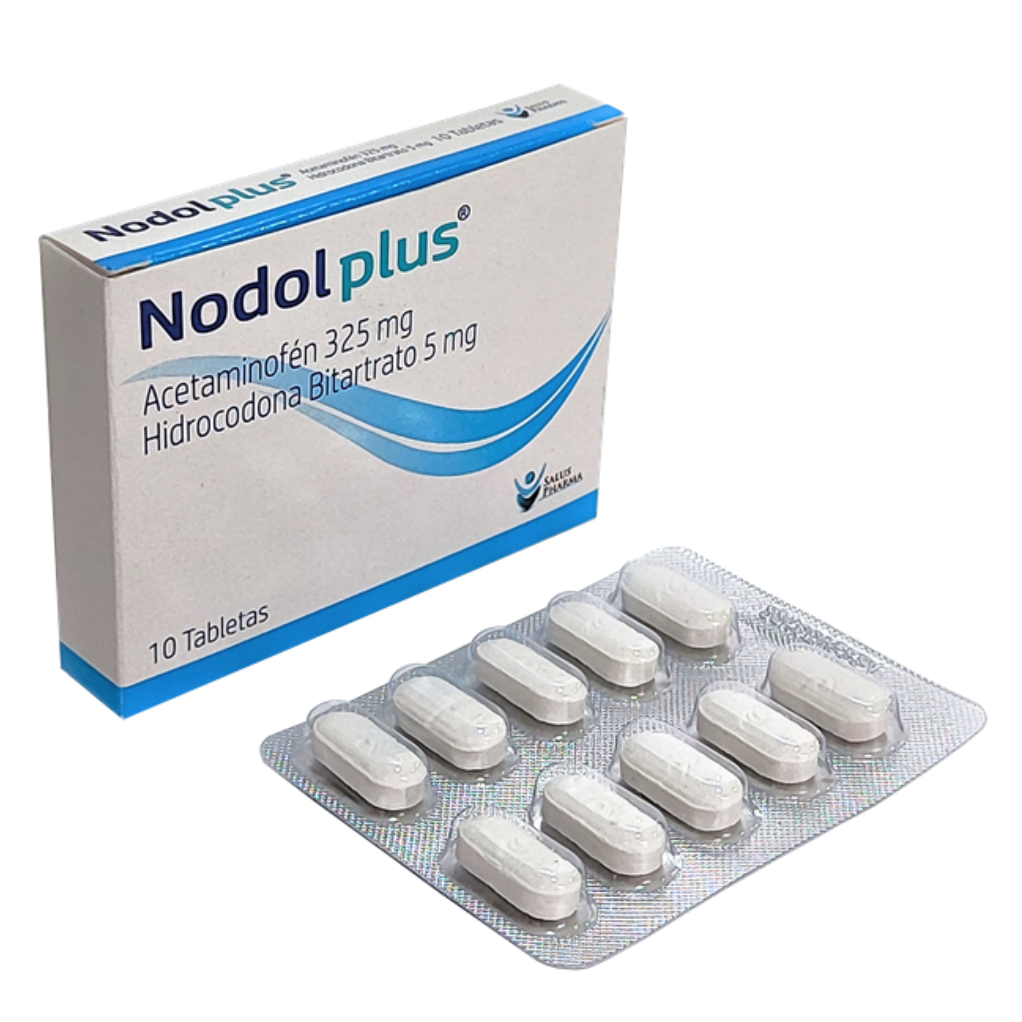 Nodolplus (325+5)Mg Tab Caja X 10