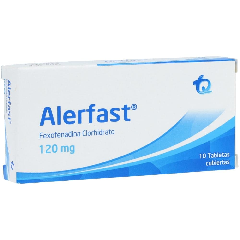 Alerfast 120Mg Caja X 10 Tabletas Recubiertas