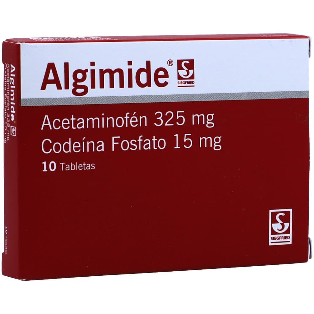 Algimide Siegfried 325+15Mg Caja X 10 Tabletas