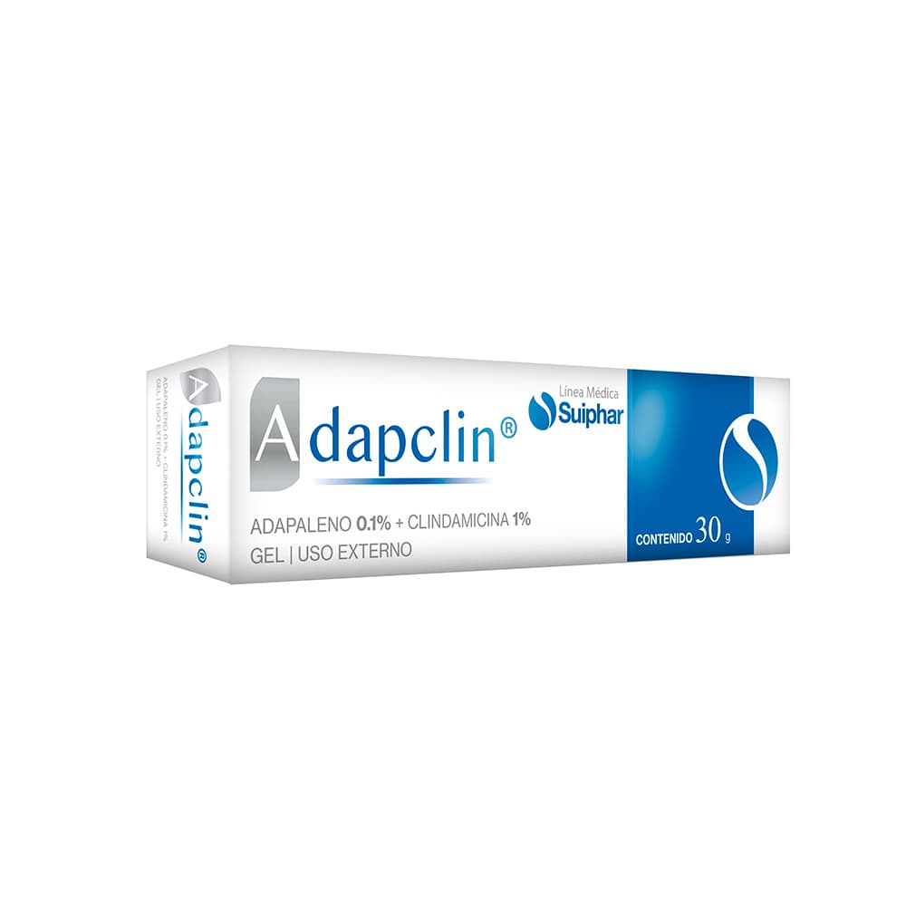 Adapclin (0.1+1)% Gel Top Tub X 30Gr