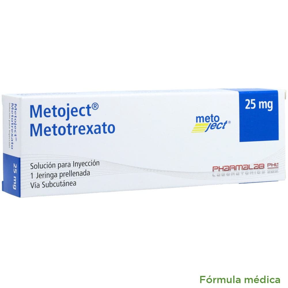 Metoject 25Mg/0.5Ml(50Mg/Ml) Solucion Inyectable Jerprel X 0.50Ml