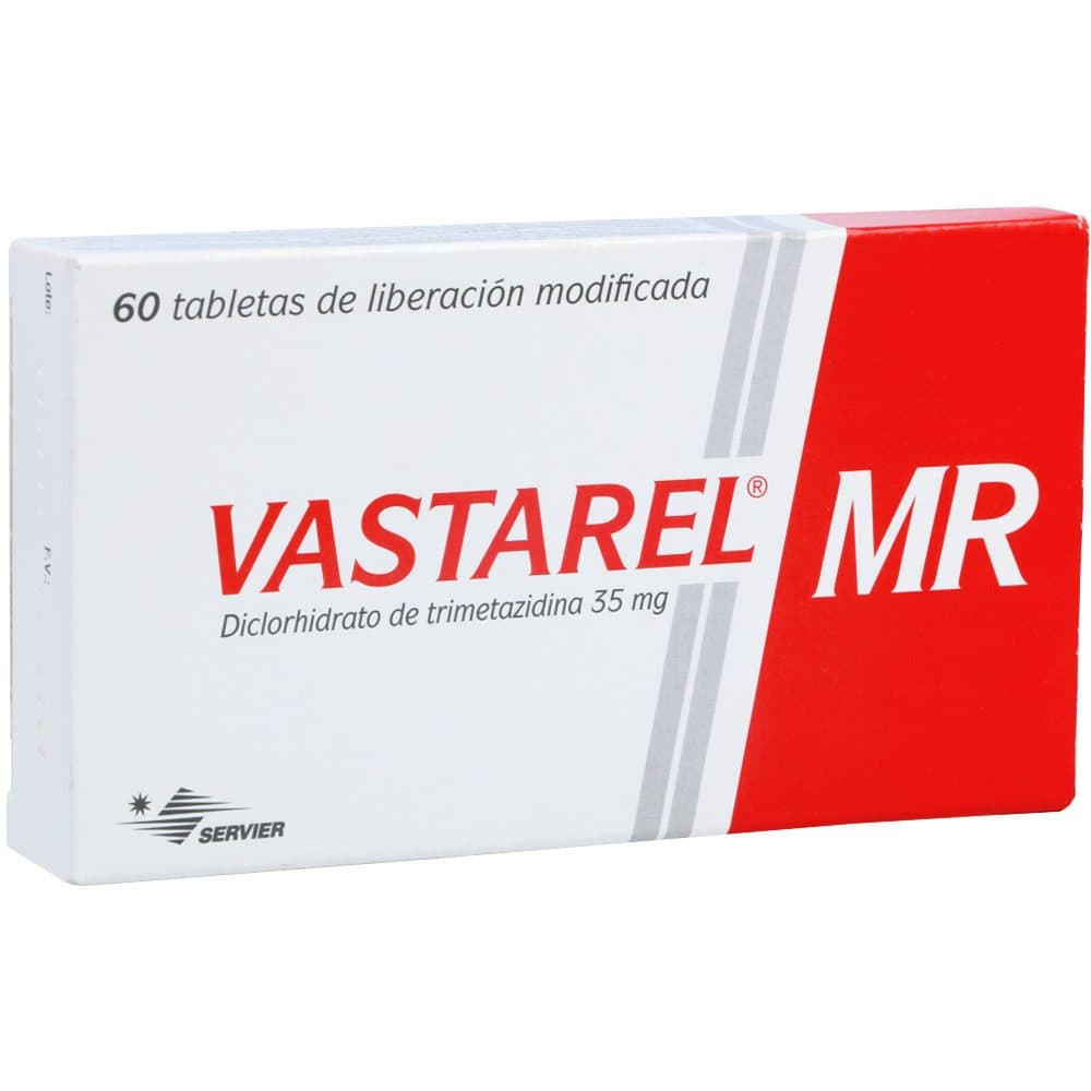 Vastarel Mr 35Mg Caja X 60 Tabletas Liberación Prolongada