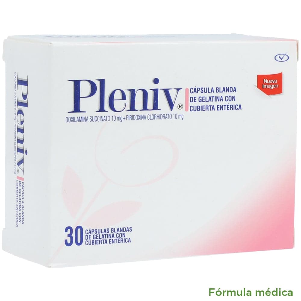 Pleniv Cápsula Blanda De Gelatina Con Cubierta Entérica Caja X 30