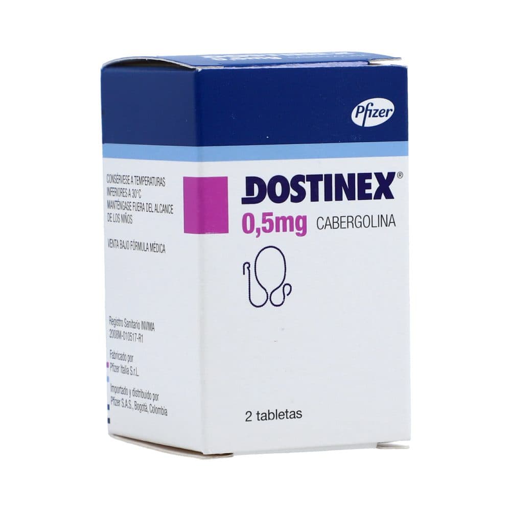 Dostinex 0.5Mg Caja X 2 Tabletas