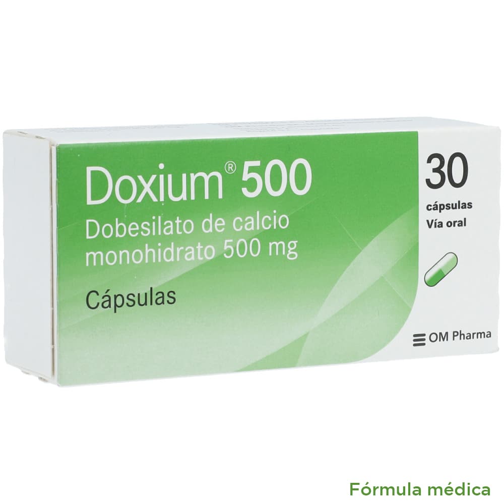 Doxium 500 Mg Caja X 30 Cápsulas
