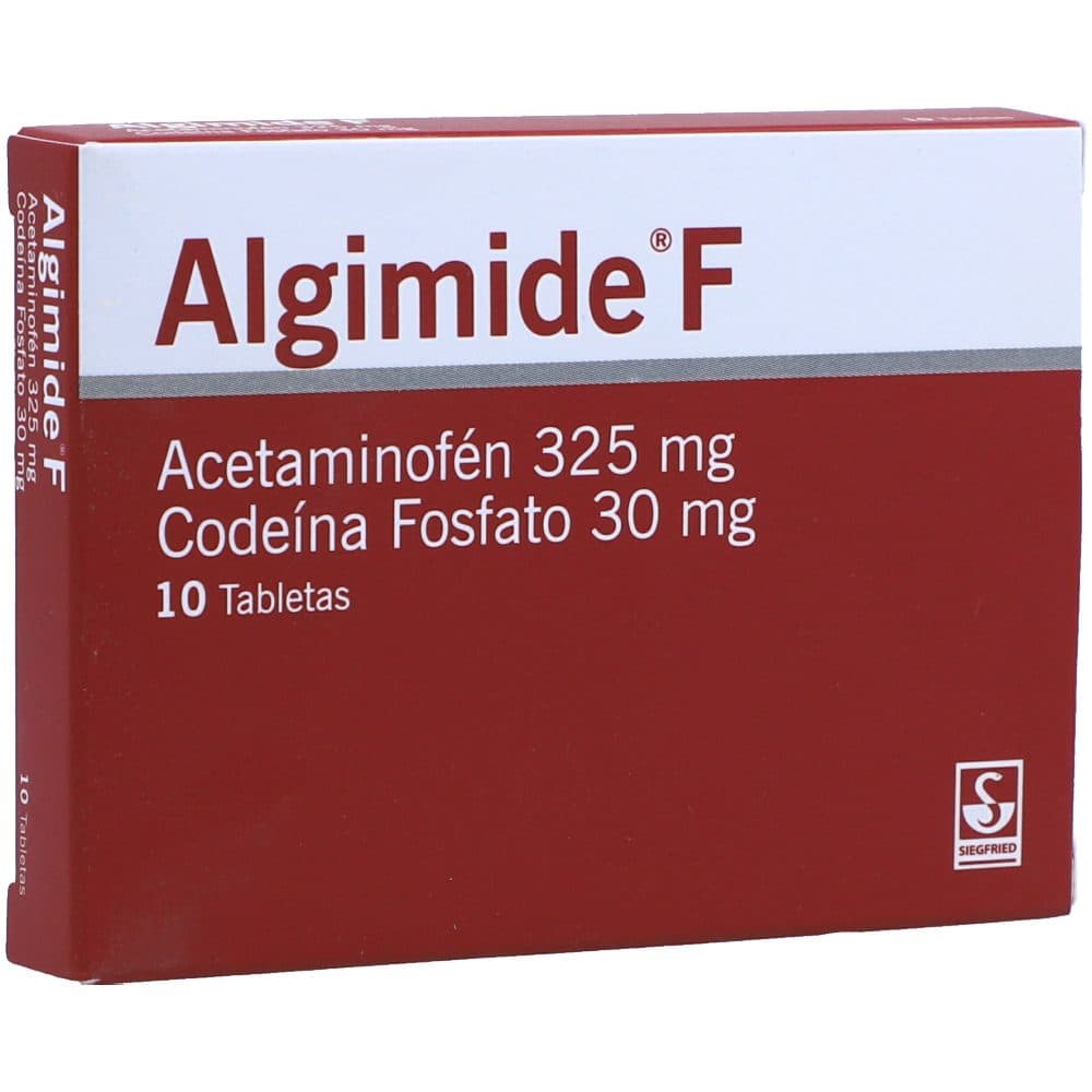 Algimide F (325+30) Mg Caja X 10 Tabletas