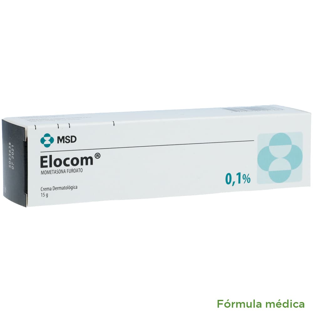Elocom Crema Tópica 0.1% Tubo X 15G
