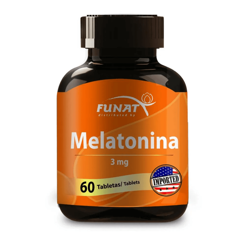 Melatonina 3Mg Tabletas Funat Frasco X 60