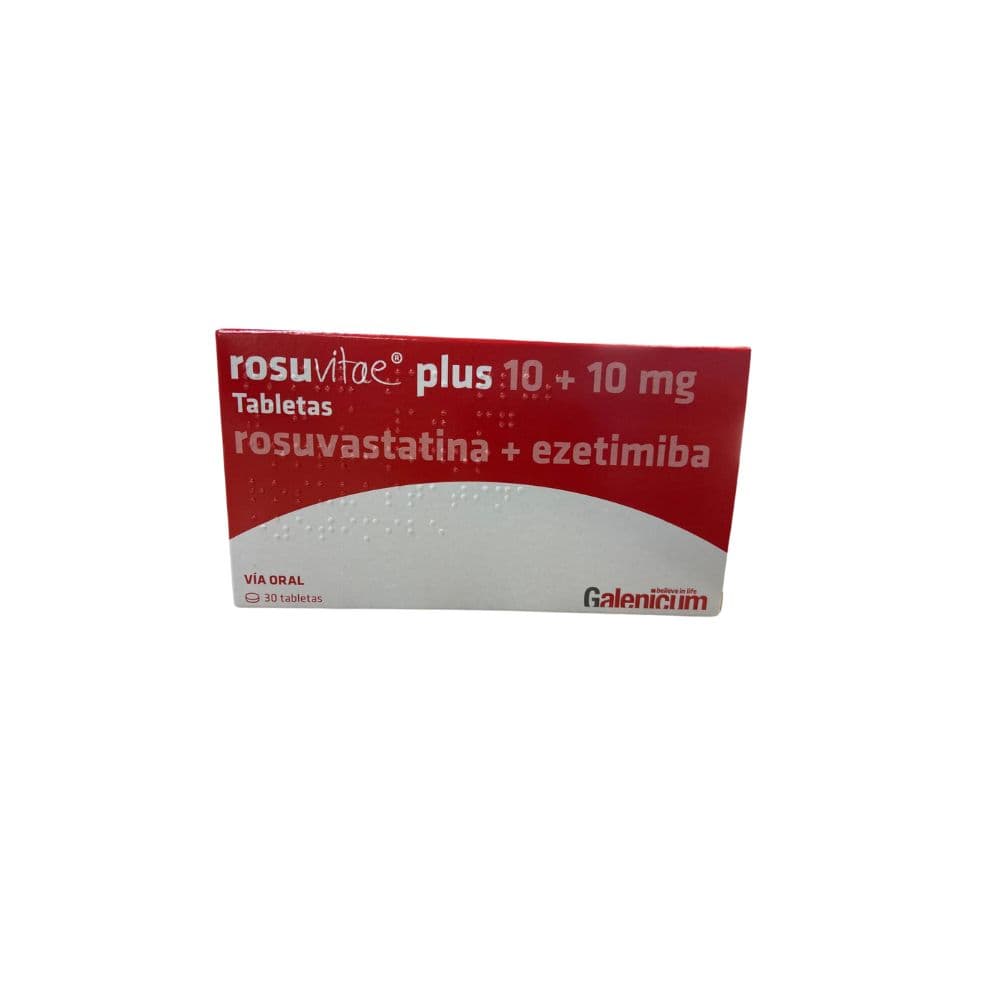 Rosuvitae Plus (10+10)Mg Tableta Caja X 30