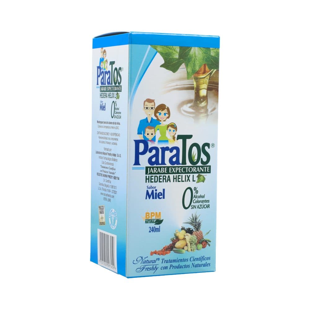 Paratos Jarabe Con Extracto De Hedera Helix Frasco X 240Ml